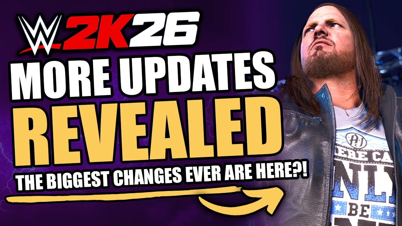 Анонсированы ещё более СЕНСАЦИОННЫЕ обновления для WWE 2K26!