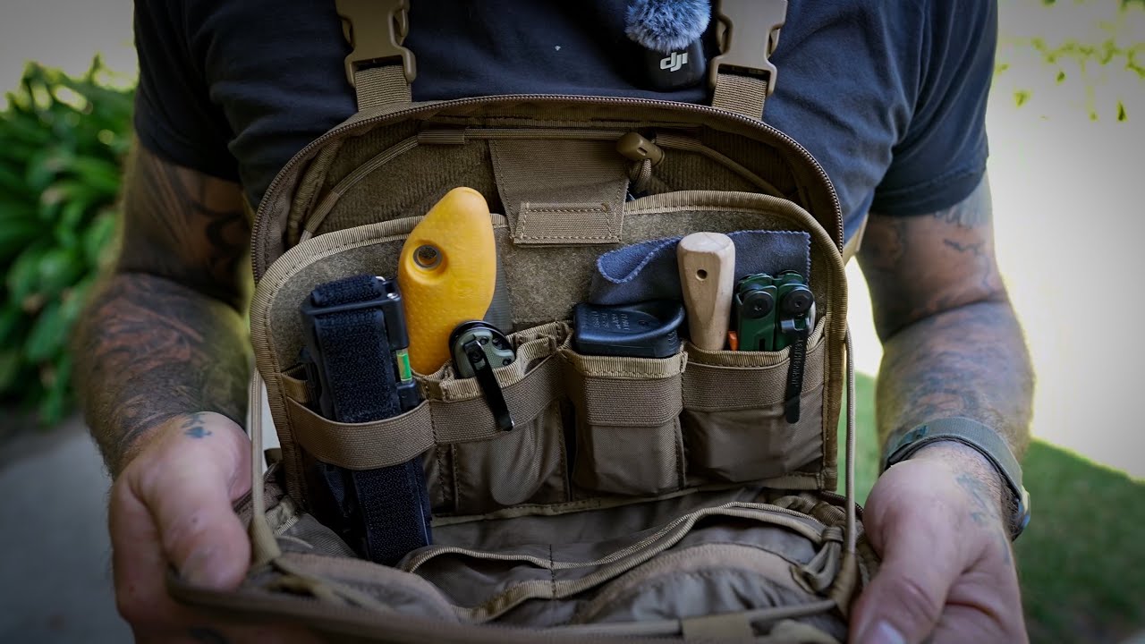 My Ultimate Outdoor Chest Pack Loadout | Hiking & Fishing EDC Setup 2025