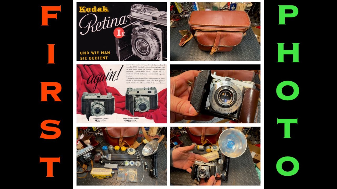 My First Real Photography Setup Inherited From My Father- Kodak Retina 1a Made in Germany