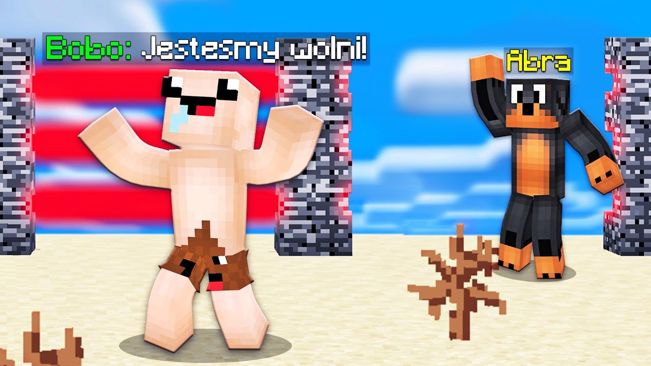 UDAŁO NAM SIĘ UCIEC z BOBO! ❤️ *co dalej?* - Minecraft
