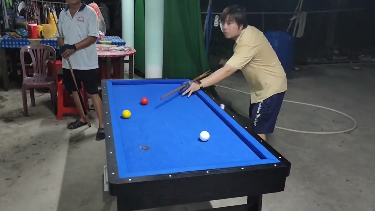 Bàn Bida Mini Trận Đấu Đêm Khuya Giữa 2 Đội Cây Nhà Lá Vườn 