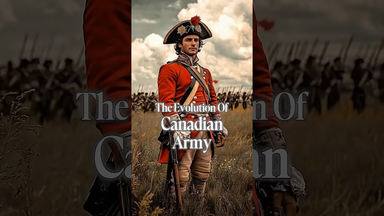 The Evolution Of Canadian Army 🇨🇦🛡️ #canada #army #evolution #history