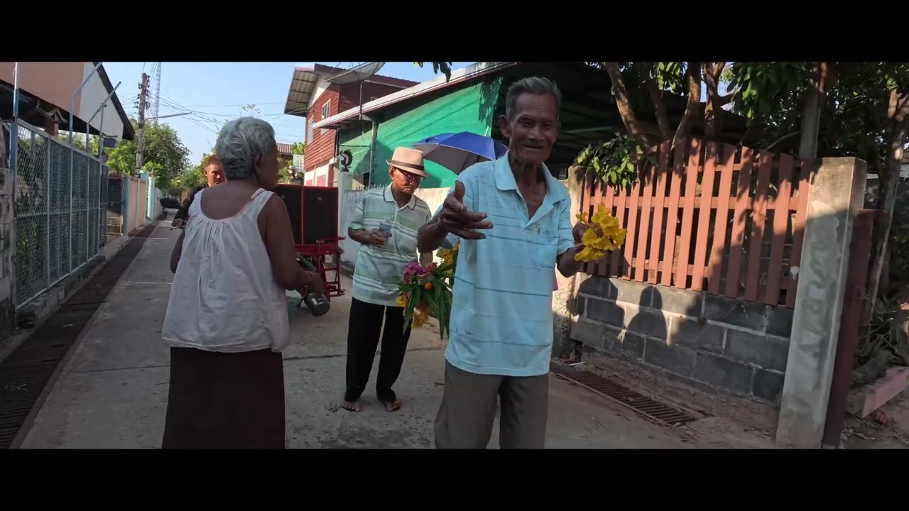 Temple Parade in Northern Thailand