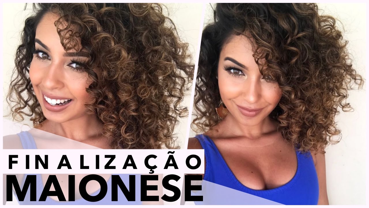 DEFINIÇÃO E MUITO VOLUME! - FINALIZAÇÃO COM A MAIONESE CAPILAR