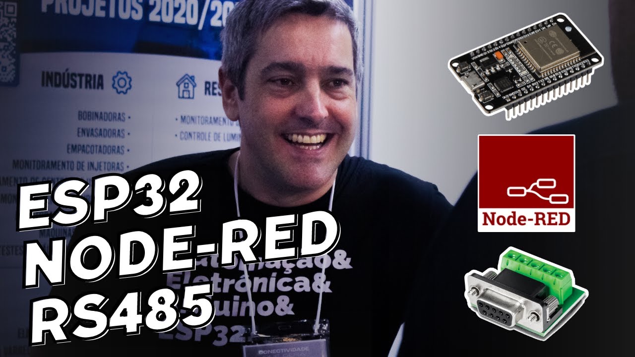 MODBUS RS485 no NODE-RED. O ESP32 DEIXA O PROJETO SEM LIMITES | CONHEÇA O QUE ESTAMOS PREPARANDO!