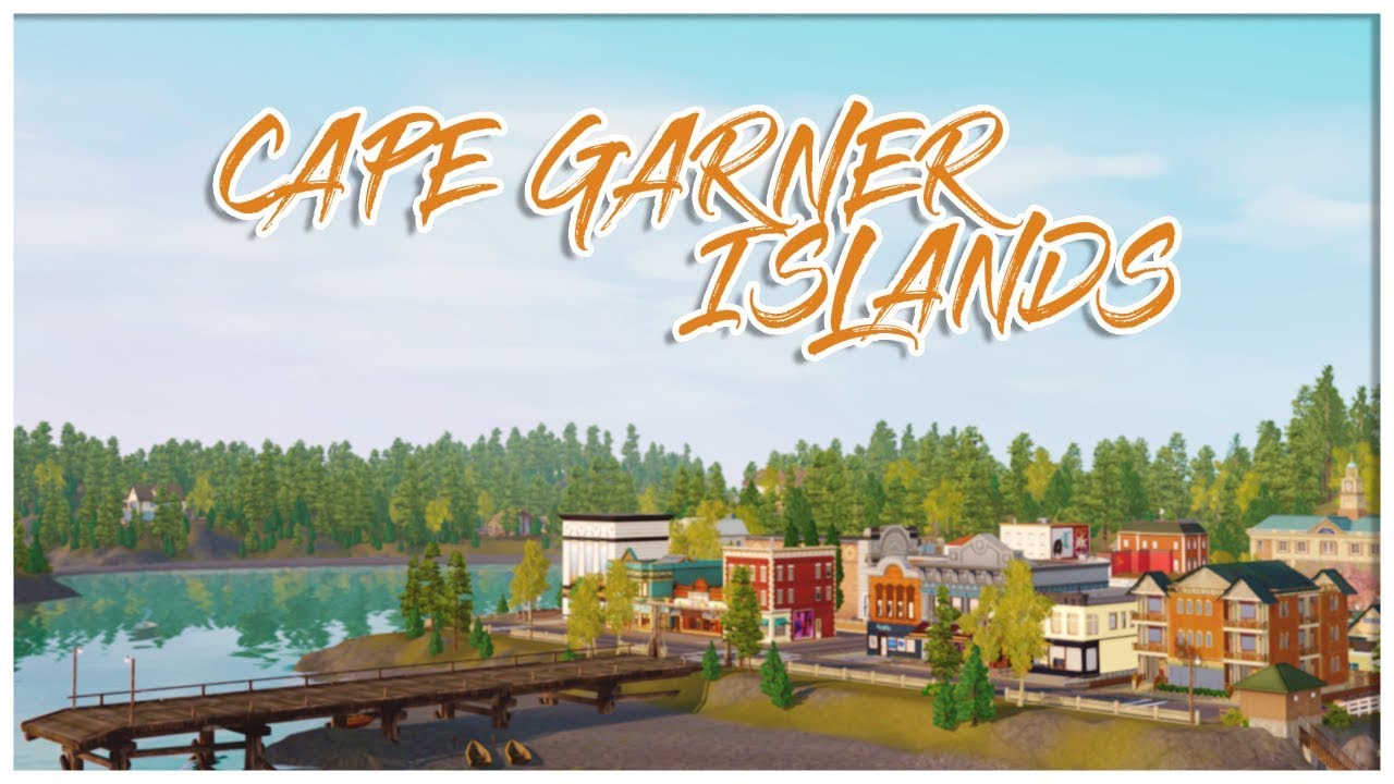 CAPE GARNER ISLANDS 🌊 | THE SIMS 3 WORLD OVERVIEW + LINK IN DESC