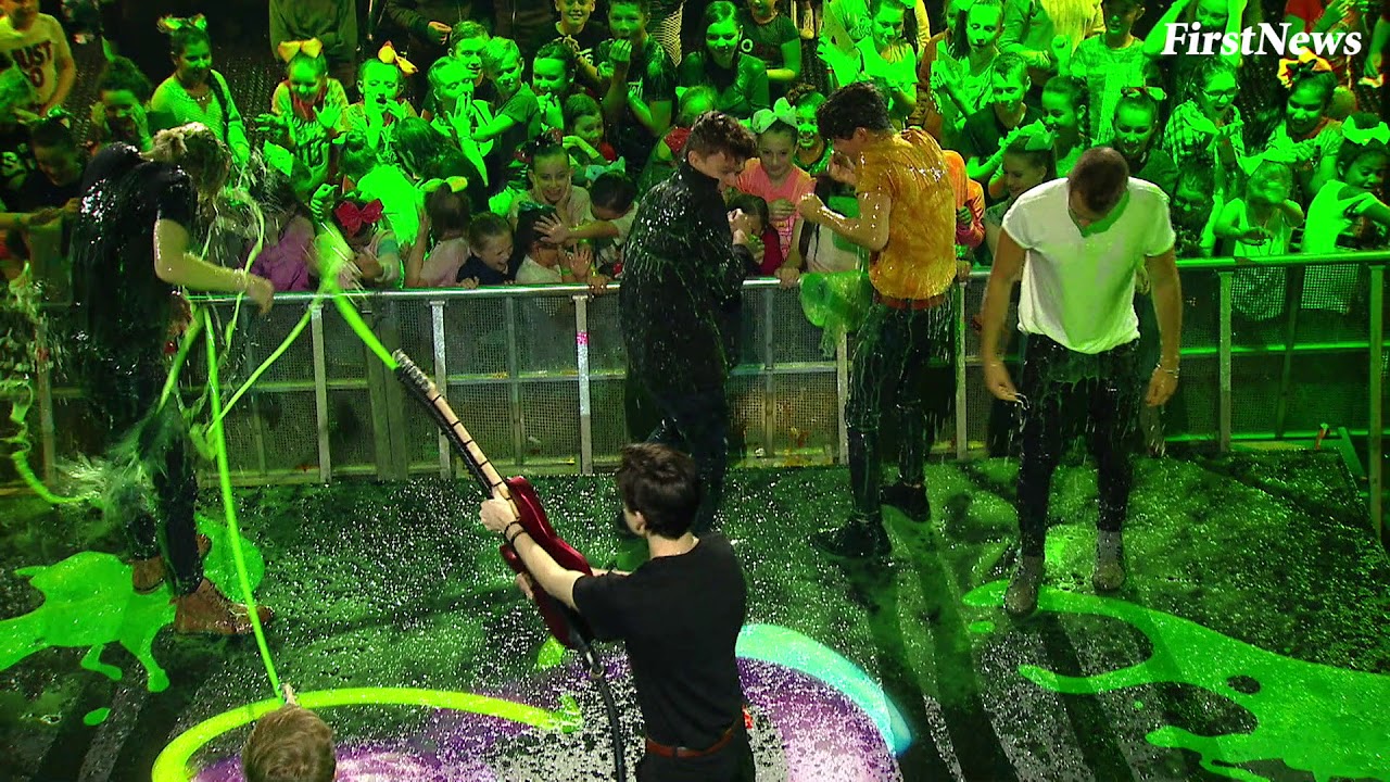 The Vamps get SERIOUSLY slimed at SLIMEFEST!