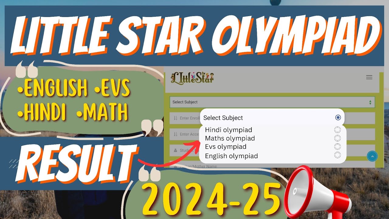 little star olympiad result 2024 | silverzone little star olympiad result | mahir academy