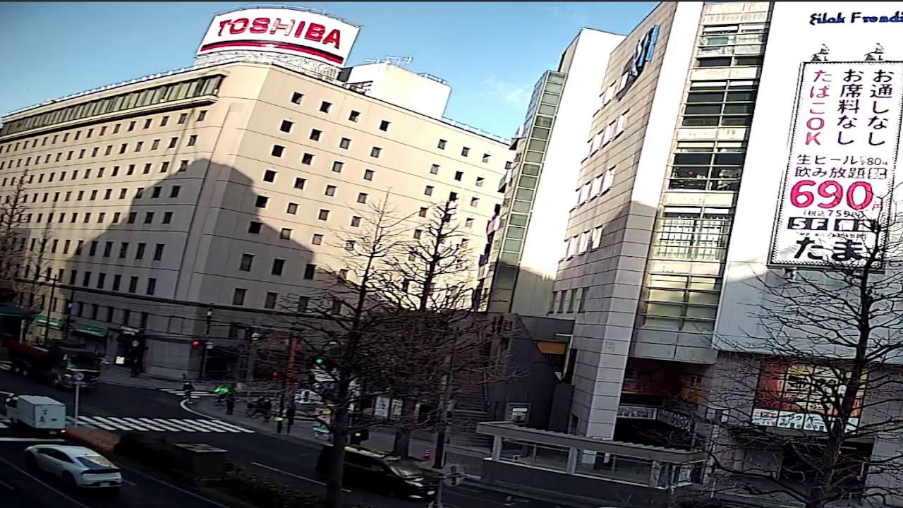 宮城県仙台市青葉区ライブカメラ。Miyagi　Sendai Live camera. World cam.