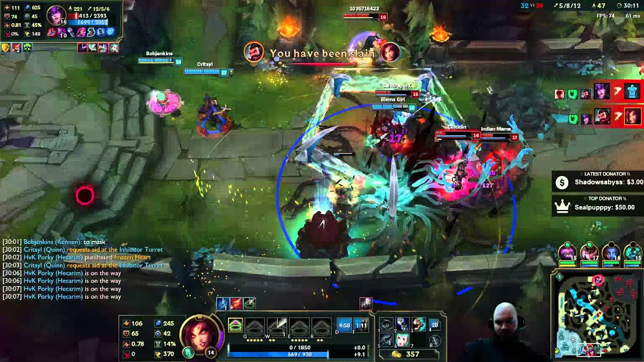 Zyra doing the enemy team dirty flash engage for freelo