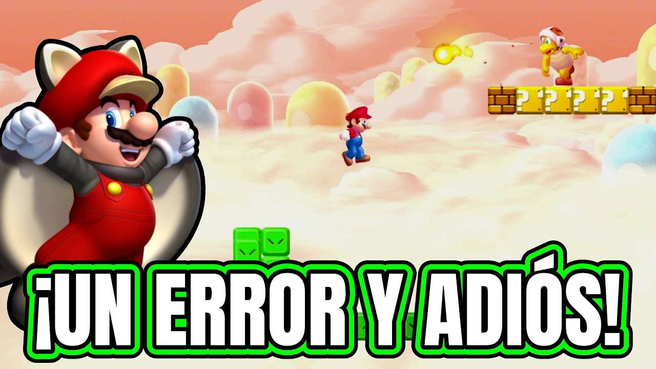¡EL NIVEL MÁS TRAICIONERO! Serpenteando Entre Brumas – Mario Bros U Deluxe - Guía Completa