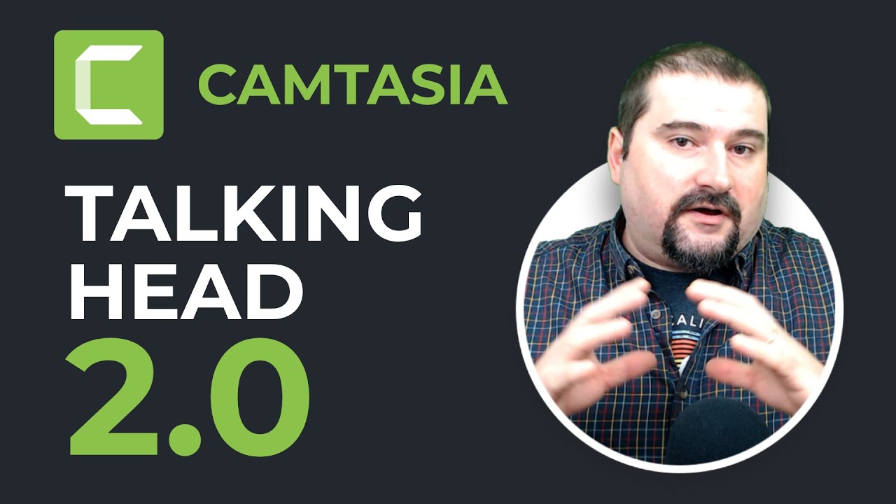 Talking Head 2.0 Effect in Camtasia | Two ways to create video in a circle