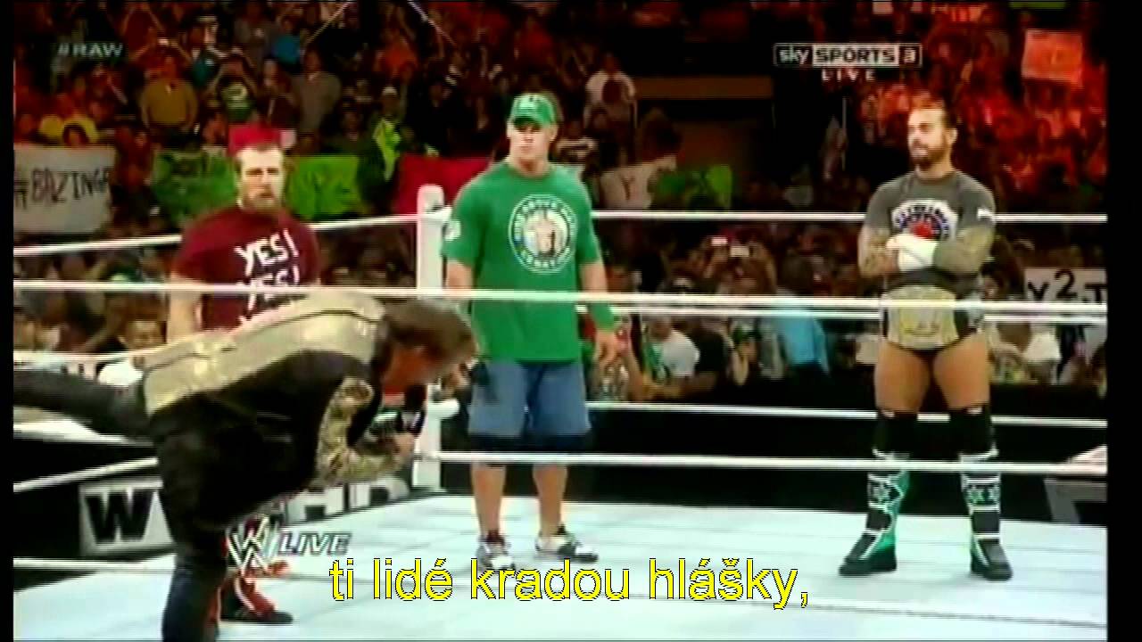 Opening segment on Raw 7/2/12 (witch czech subtitles)