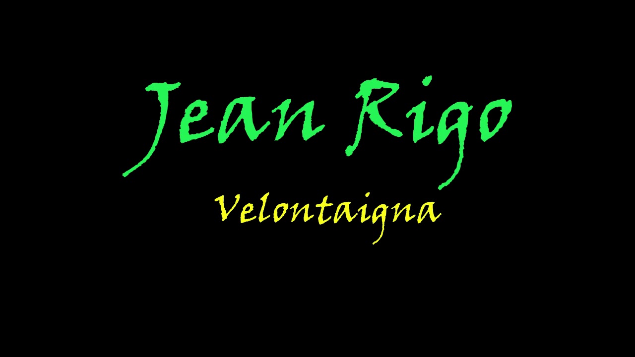 Jean Rigo   Velontaigna