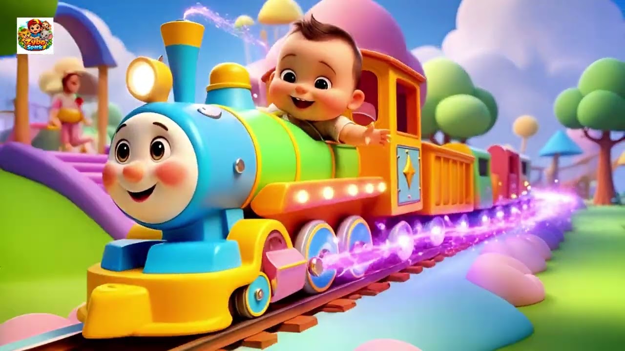 The Magical Playground Train Ride 🚂✨ | Fun Learning Adventure for Kids | Preschool Fun