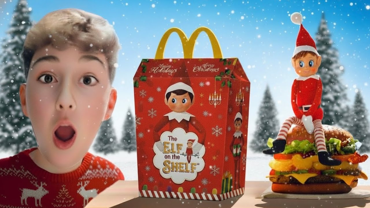 ¡PROBÉ el MENÚ SECRETO del ELFO TRAVIESO en MCDONALD’S! 😱🤯