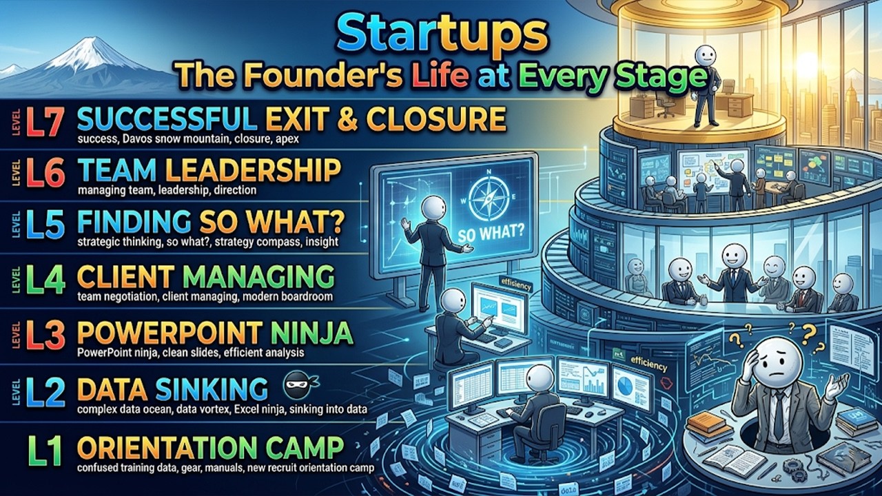 POV:The 6 Dark Levels of a Startup Founder.