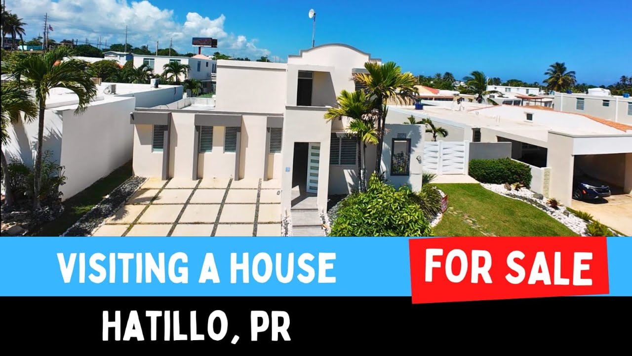 Visité casa a la venta en Hatillo PR cerca autopista José de Diego