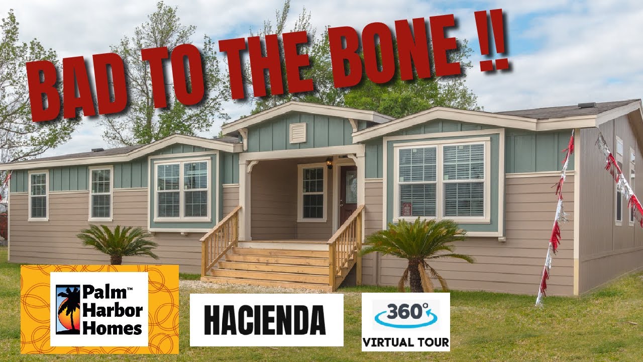 HACIENDA BY | PALM HARBOR HOMES | 4 BED 3 BATH TRIPLE WIDE 3,379 SQUARE FEET  360 | DMHC |