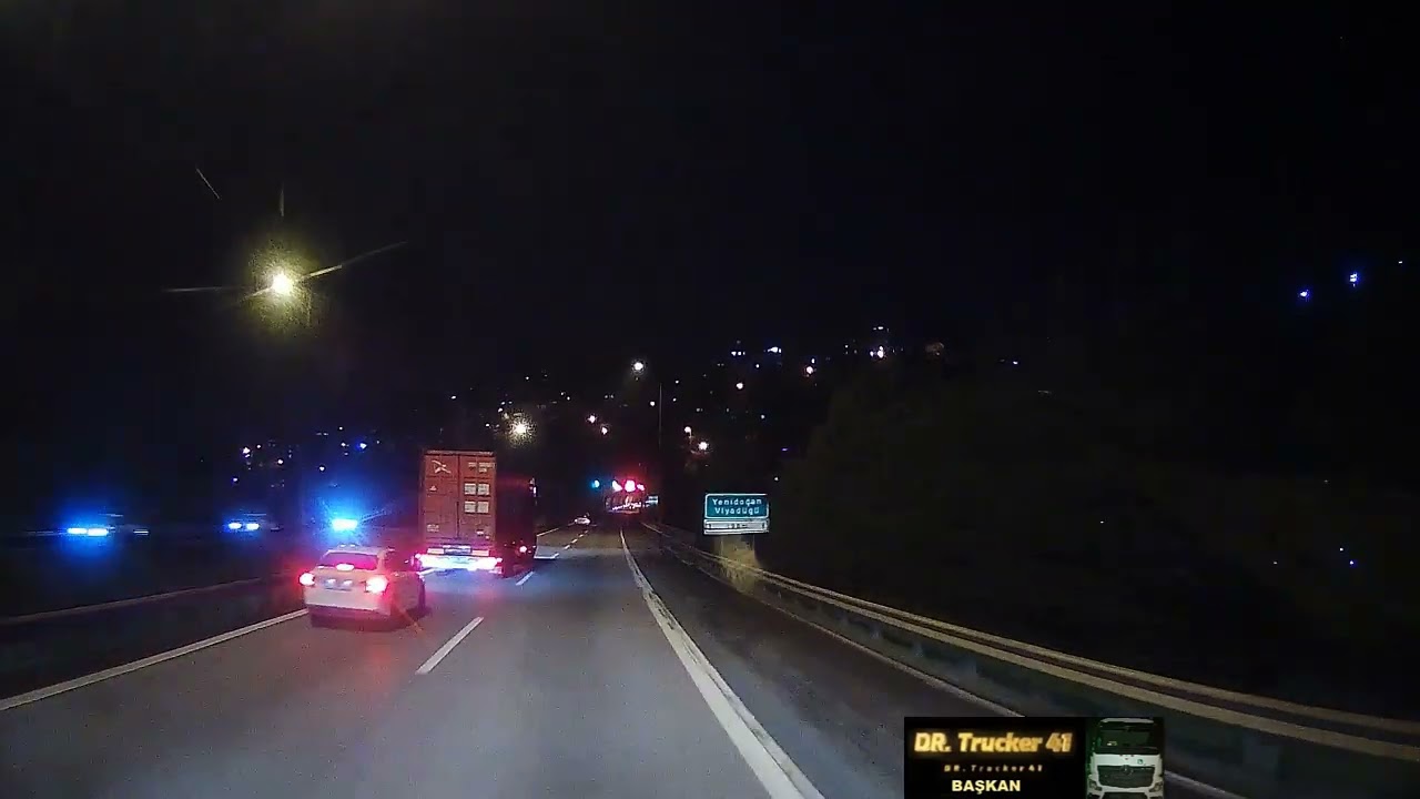 Night Drive 7 - Gece S&uuml;r&uuml;ş&uuml; 7 #tır #TırVlog