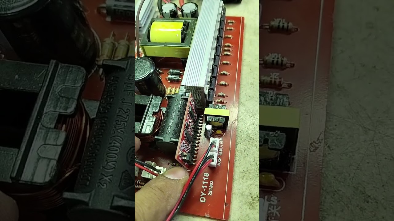Repair 9999000w INVERTER tmcom 14 tube no.4