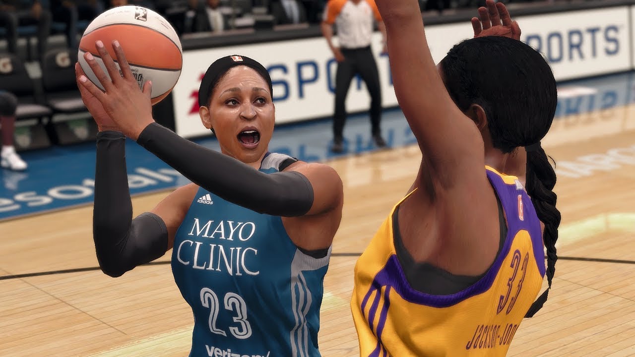 NBA Live 18 - WNBA Minnesota Lynx vs Los Angeles Sparks Gameplay