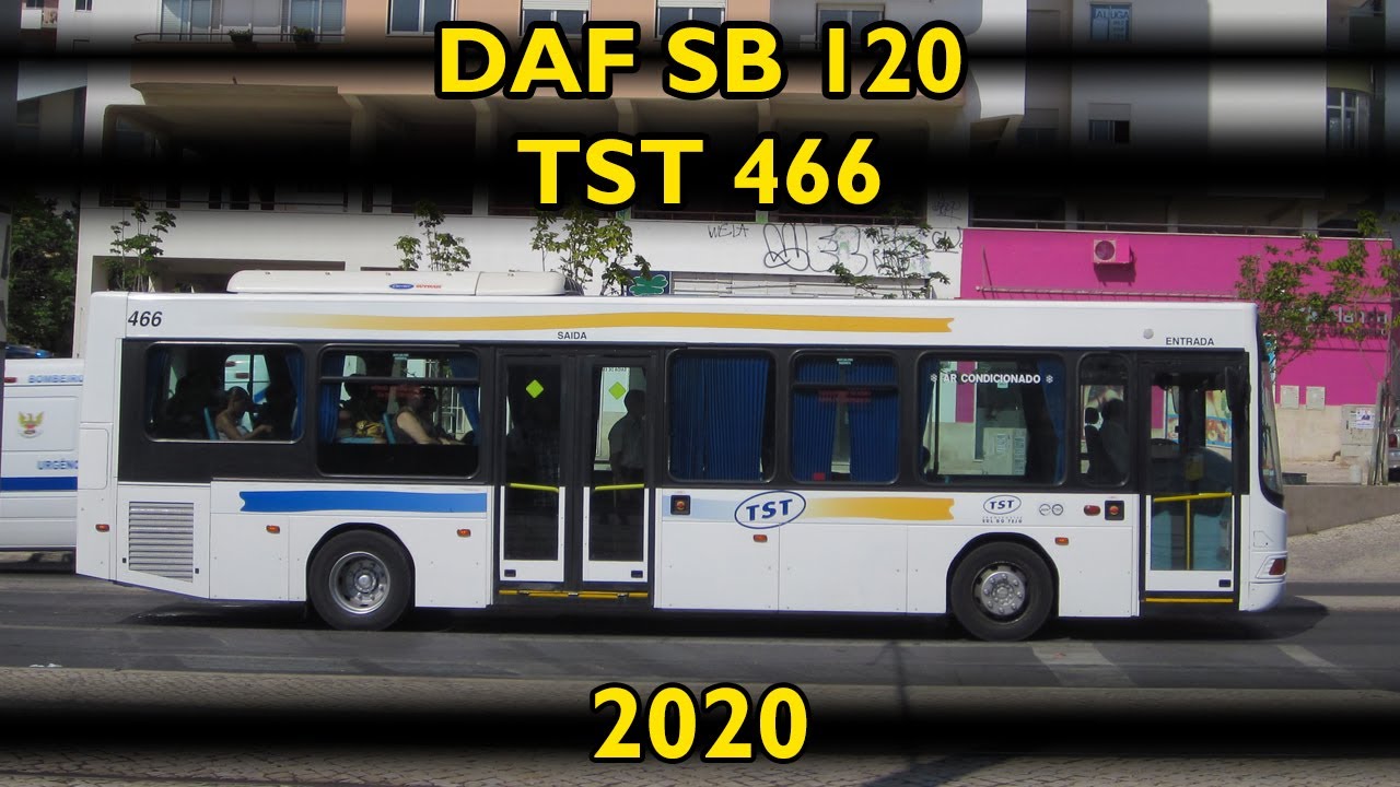 DAF SB 120 Wright Cadet Turbo blow off valve show! - TST 466