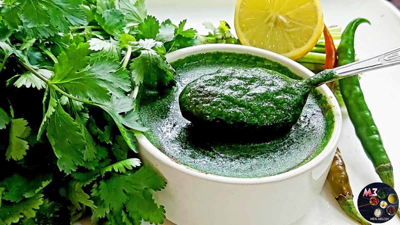 টিপস্ সহ ধনেপাতার চাটনি| Green Chutney Recipe| Dhaniya Chutney| Done Patar Chutney|Coriander Chutney
