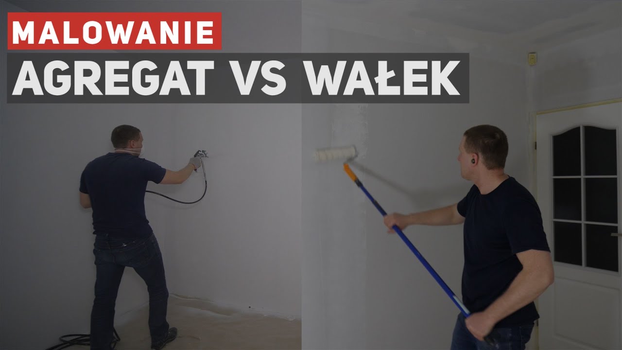 Malowanie agregatem czy wałkiem? Test i porównanie