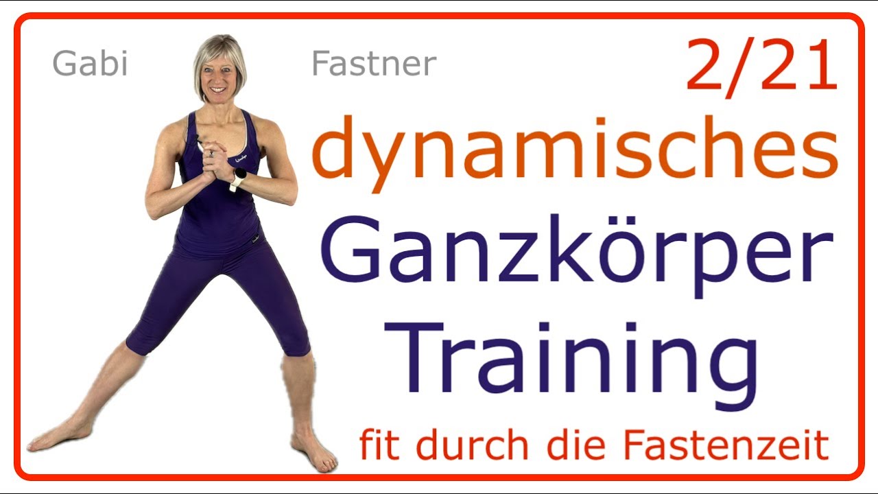 2/21 ☀️ 28 min. dynamisches Ganzkörpertraining, Figurworkout mit fließenden Übergängen, ohne Geräte