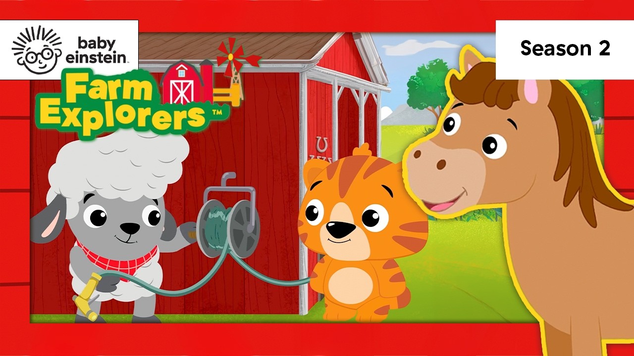 NEW! Teamwork with a Foal! | Farm Explorers SEASON 2! | Baby Einstein | Educational Cartoon