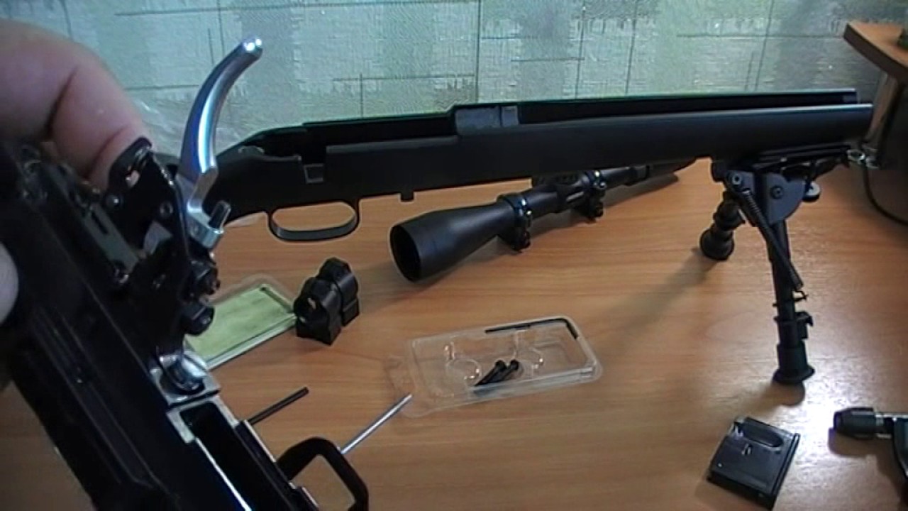 CZ 527 Synthetic M1 . Доработки позволяющие существенно увеличить точность  стрельбы !