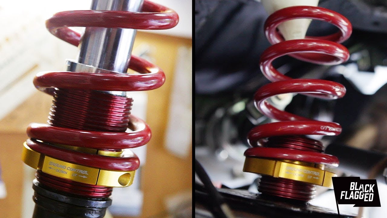 Installing a Ground Control Coilover Conversion on the E30 | vlog 086