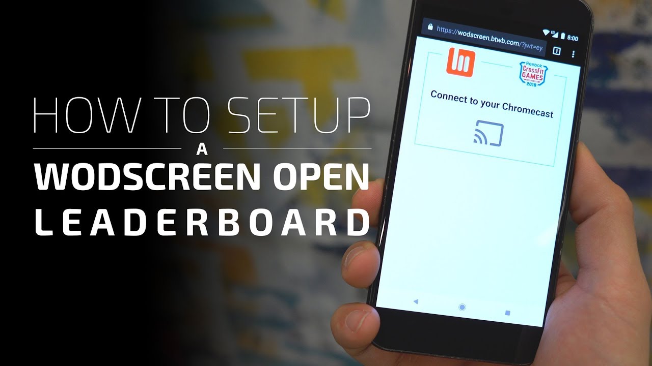 Setting Up A WODscreen Open Leaderboard