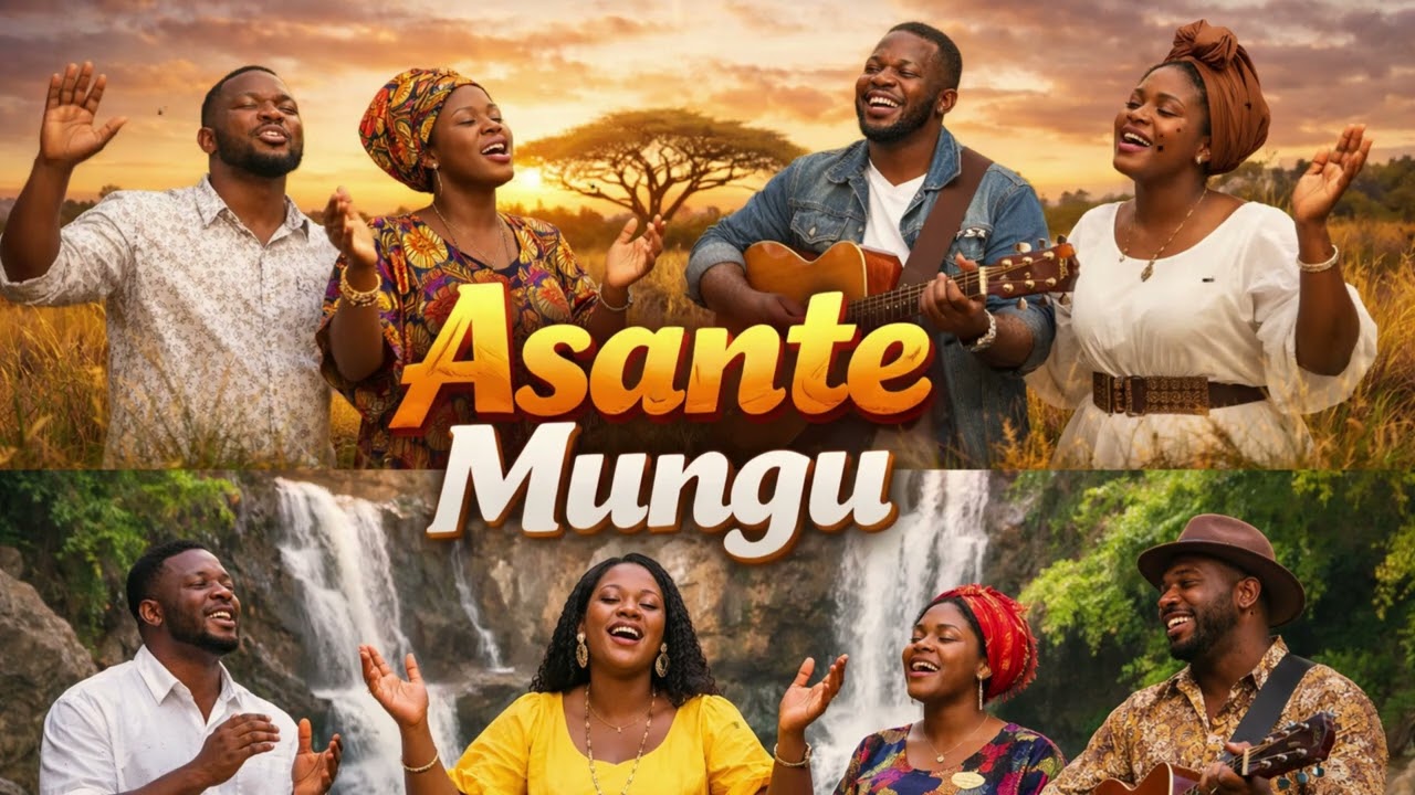 Asante Mungu | Swahil | Shona | Zulu Gospel Songs From South African - Tanzania | Amapiano 2026
