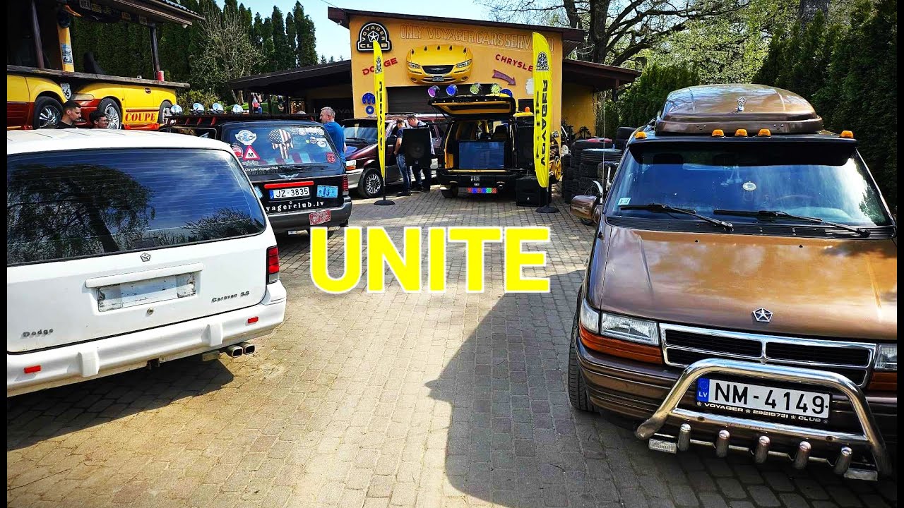 Chrysler Voyager 1983-1996 Встреча Voyagerclub UNITE