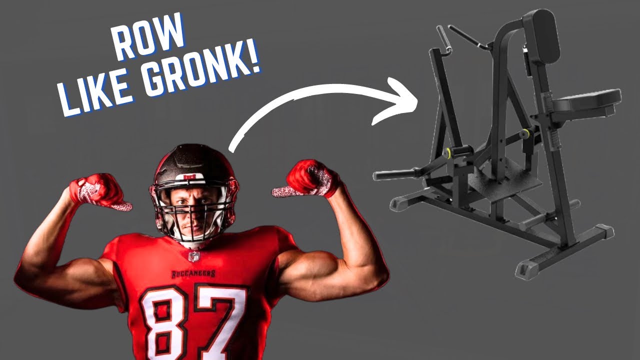 Gronk Fitness Plate Loaded Seated Row Review: A Home Gym Item You Need to See!