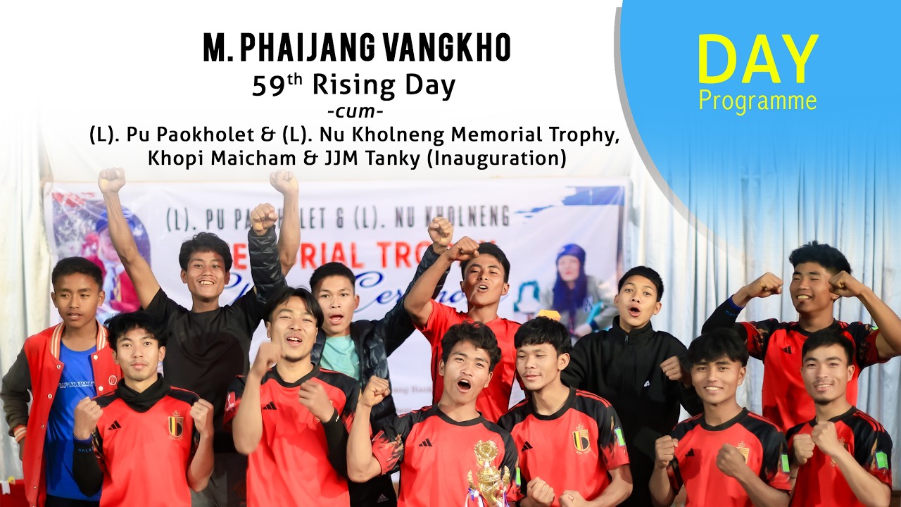 M  Phaijang Vangkho | 59th Rising Day Programme | 10/02/2026 | Day Programme