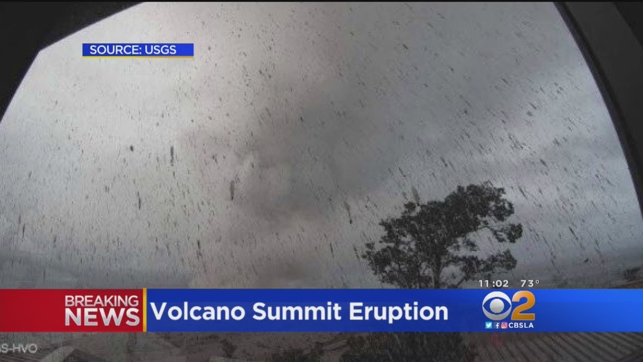 Hawaii Volcano Erupts, Sends Ash Plume 30,000 Feet Into The Air