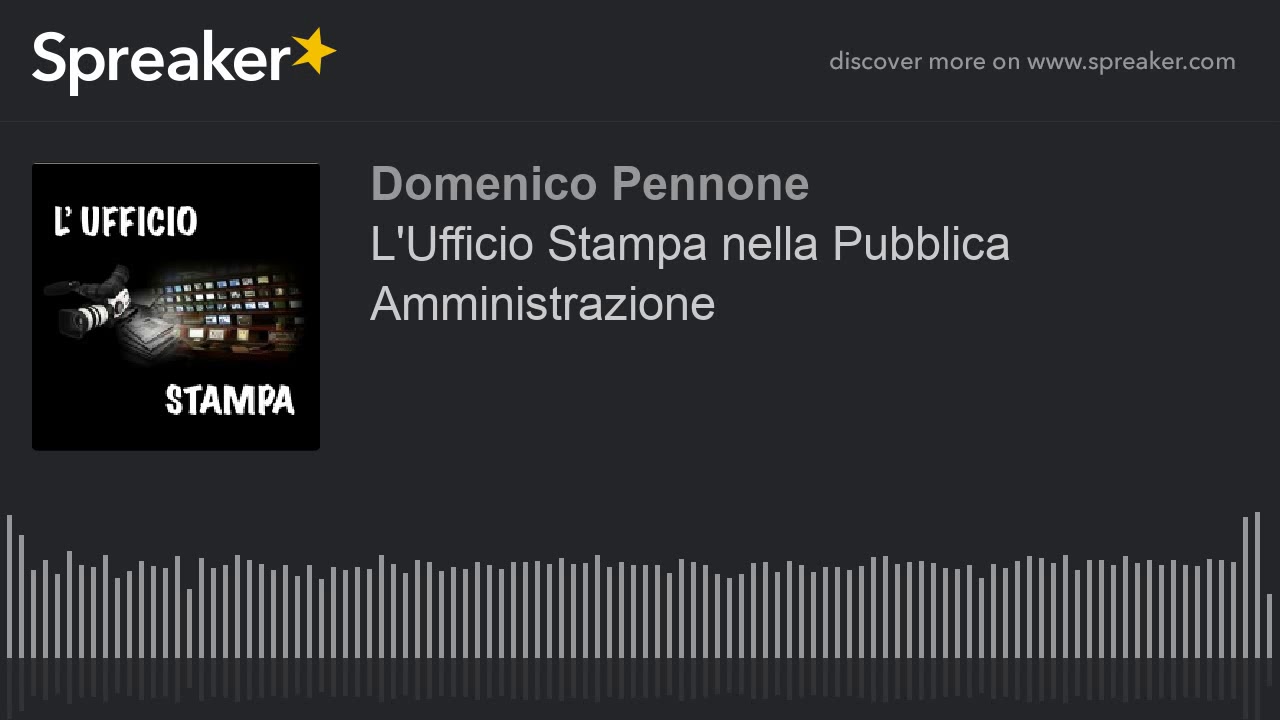 L'Ufficio Stampa nella Pubblica Amministrazione