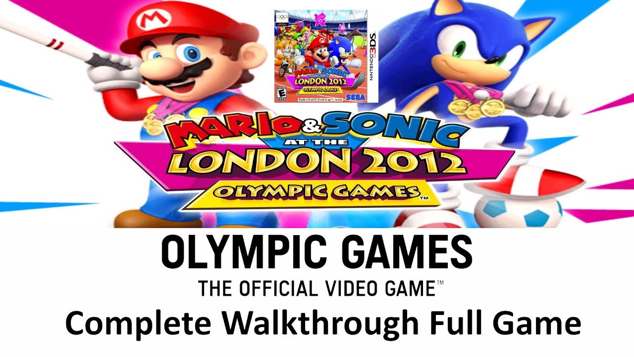 Mario & Sonic at the London 2012 Olympic Games All 3DS Events | Olympic Video Games 🥇🥈🥉