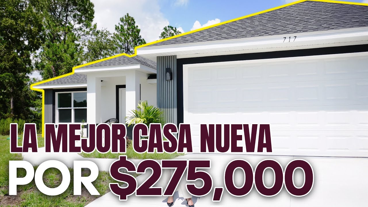 LA MEJOR CASA NUEVA en Ocala FL por 275,000 - NO HOA