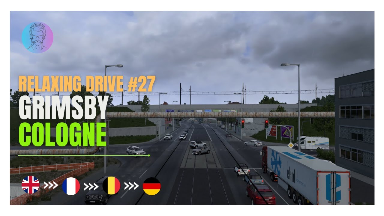 OH THE OLD COUNTRY | GRIMSBY TO COLOGNE | VOLVO FH5 GLOBETROTTER | EURO TRUCK SIMULATOR 2 #27