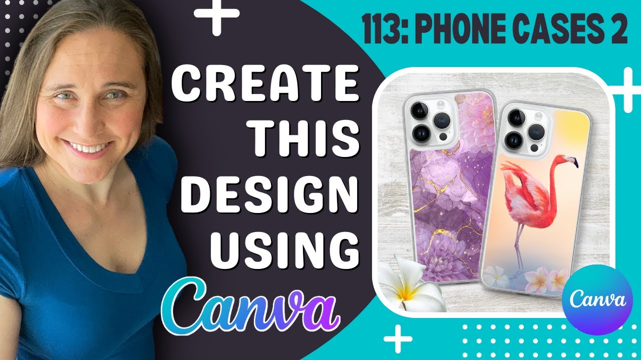 Как создавать чехлы для телефонов POD, которые можно продавать с помощью Canva: зарабатывайте ден...