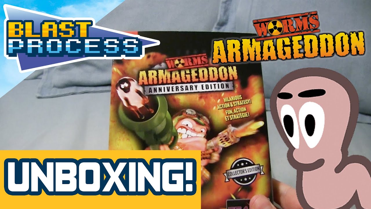 Worms Armageddon Anniversary Collector's Edition (SWITCH) -  Unboxing!