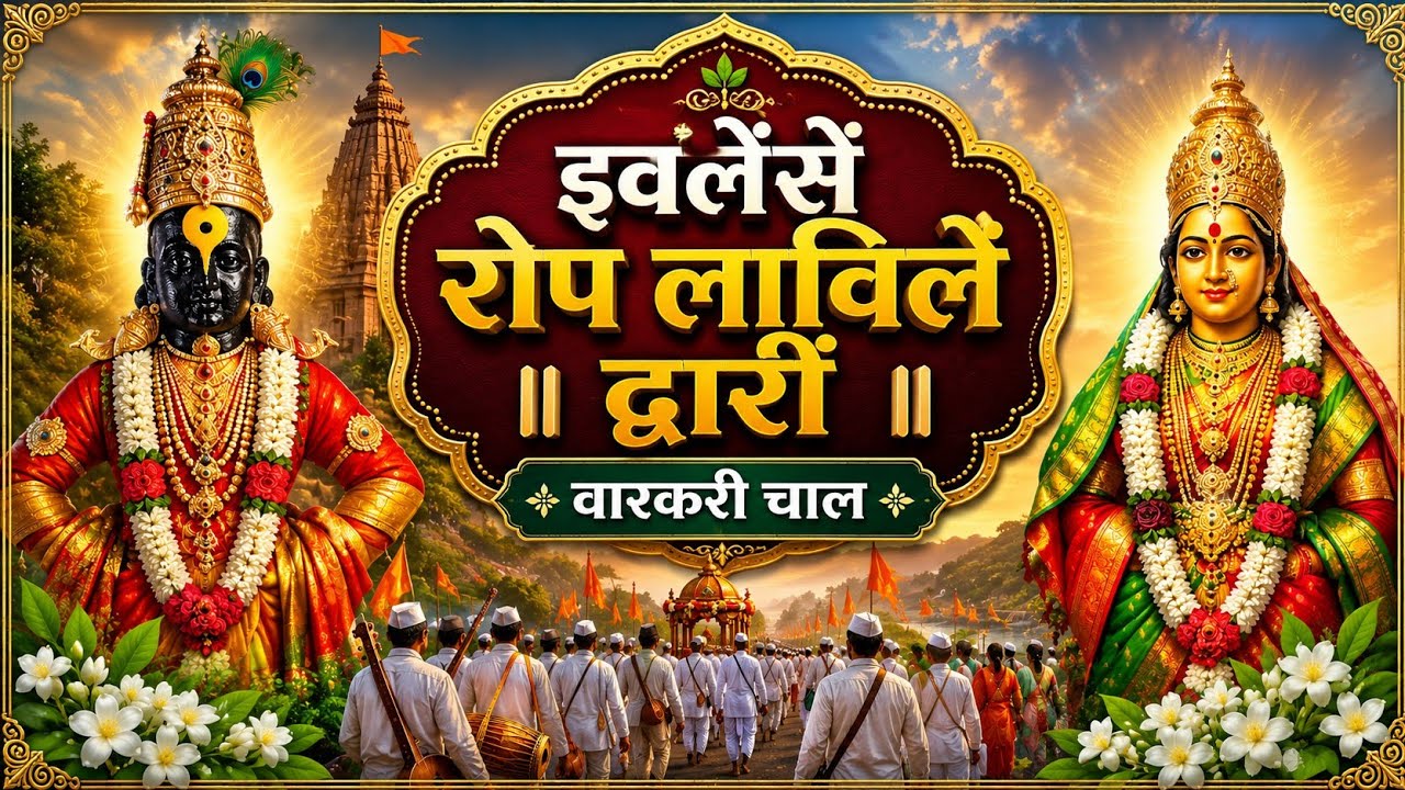 इवलेंसें रोप लाविलें द्वारीं|वारकरी चाल|Ivalese Rop Laviyele Dwari|#varkari #haripath #kirtan