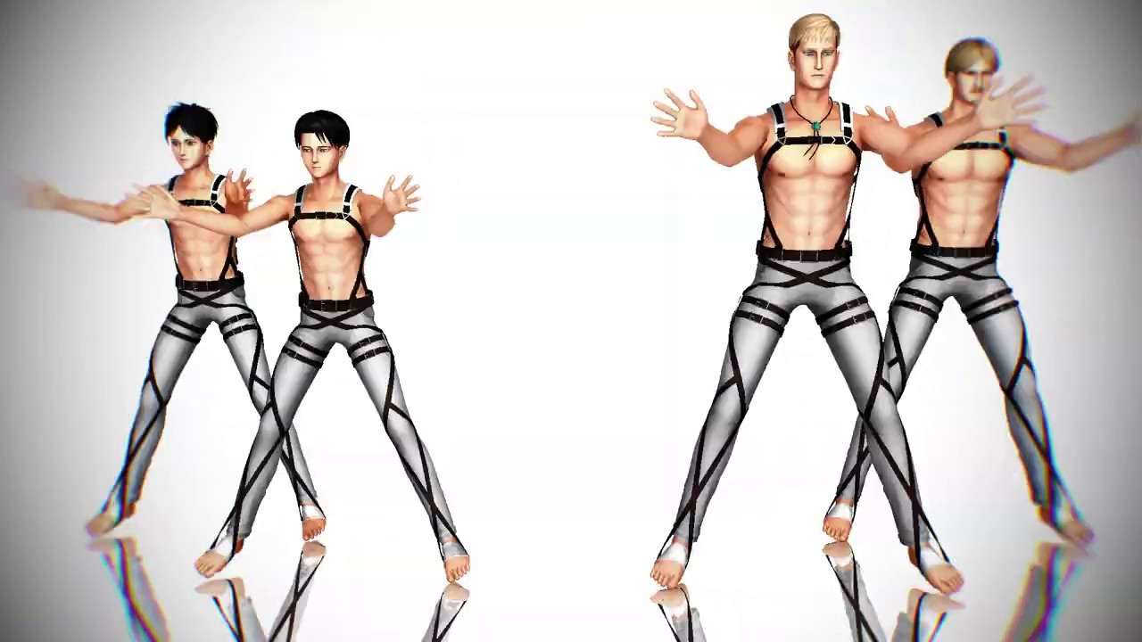 【MMD】AOT / Shingeki No Kyojin - Timber -  Pitbull ft. Ke$ha【60fps】【1080p】