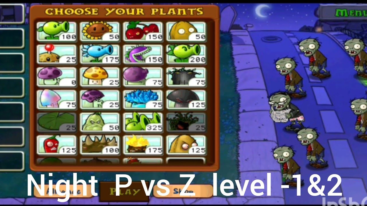 Night P vs Z attack level-1&2