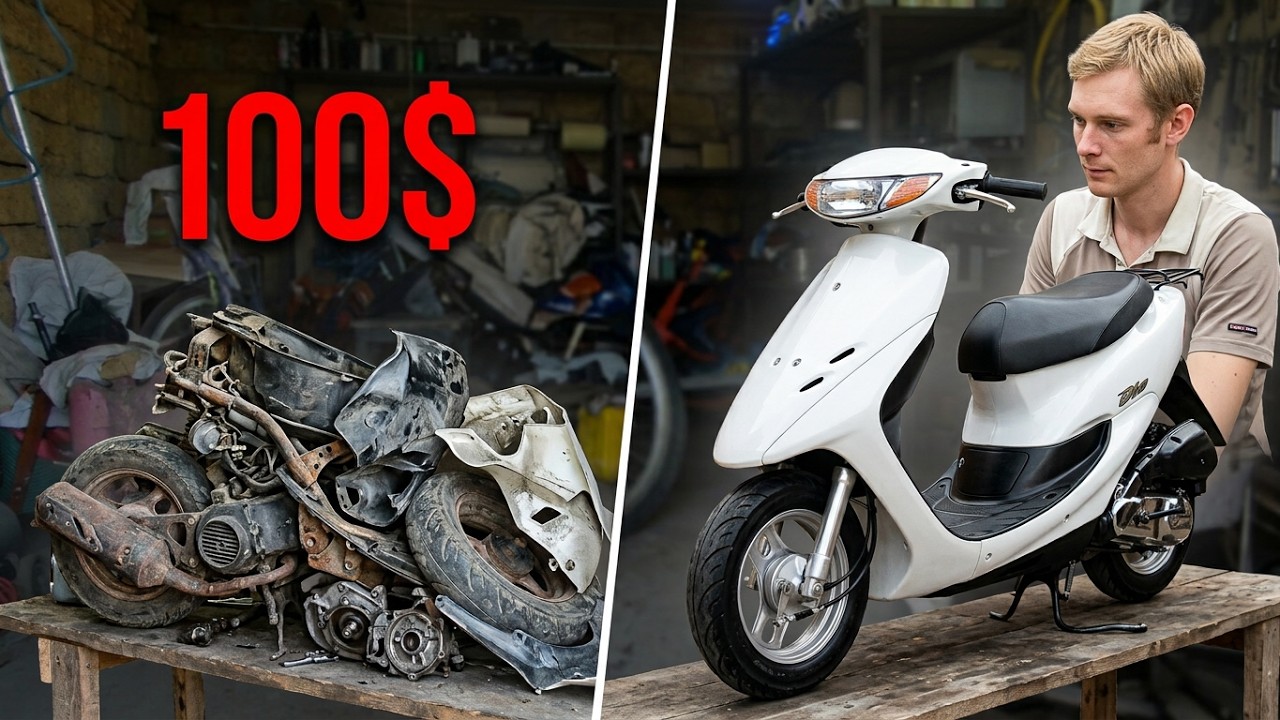 ТО:Honda Dio 27, купленой за 100$