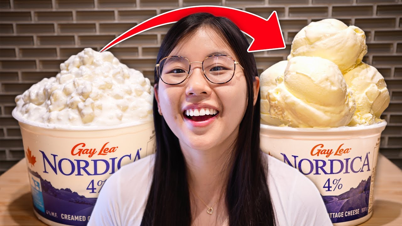 МОРОЖЕНОЕ из творога из 2 ингредиентов 🍦 (ВИРУСНЫЙ ЛАЙФХАК для десерта в TikTok!)